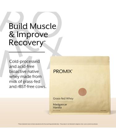 ProMix Nutrition Whey Protein Powder Vanilla - Grass-Fed & 100% All Natural - Post Workout Fitness & Nutrition Shakes Smoothies Baking & Cooking Recipes - 2.5 Pound (Pack of 2) - Buy Online on GoSupps.com