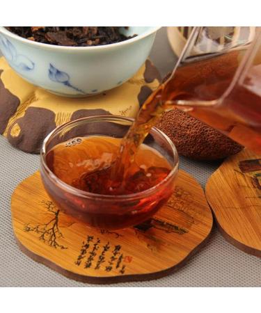 HELLOYOUNG 800g de th Pu'er artisanal original l' corce de mandarine du Yunnan Aliment vert avec une saveur intense de th pur et un arri re-go t sucr Th pu-erh Pu'er Tea - Buy Online on GoSupps.com