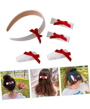 MAGICLULU 1 Set Hairpin Hair Accessories for Barrettes for Hair Band with Clips Headbands for Hair Bows Clips Girl Bows Clips Bows Clips for Headband with Clips - Buy Online on GoSupps.com