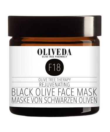 Oliveda F18 - Mask of Black Olives - Rejuvenating |Natural cosmetics against impure & greasy skin + regenerated & relaxes the skin - 60 ml