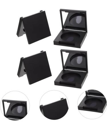 Didiseaon 12 Pcs Blush Box Eyeshadow Box Empty Eyeshadow Cosmetic Containers Travel Cosmetic Makeup Plastic 5x5cmx3pcs Blackx3pcs - Buy Online on GoSupps.com