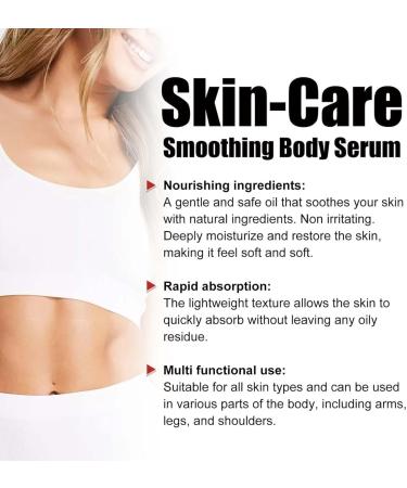 1/2/3Pcs B-Glossy Smoothing Body Serum Body Smoothing Serum for Silky Smooth Skin Smoothing Body Serum for Body Shaping and Cellulite Reduction Deep Moisturising Cream for Dry Heavy Body Skin Care 100ml/3.38fl.oz (1 Bottle) - Buy Online on GoSupps.com