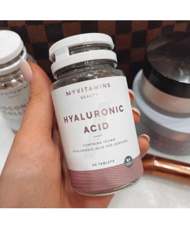 Buy Myvitamins Hyaluronic Acid Tablets (30 Tablets) - 150mg | Shop Now - Buy Online on GoSupps.com
