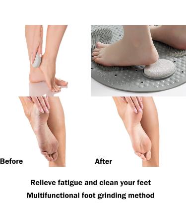 Buy 2 Pieces Natural Pumice for Feet & Body Care | Effective Pedicure Tools for Dead Skin Peeling - Buy Online on GoSupps.com