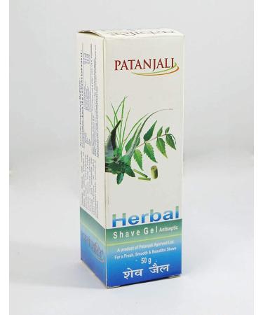 Buy PATANJALI Herbal Shave Gel - 50 G | Natural & Soothing Shaving Gel for Men & Women - International Shipping Available - Buy Online on GoSupps.com