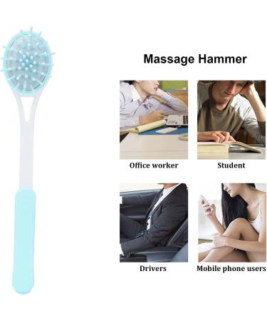 High-Quality Telescopic Massage Hammer Stick for Back Neck & Leg - Silicone Body Care Tool for Men | International Shipping - Buy Online on GoSupps.com
