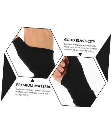 Buy Sports Wrist Support Hand Brace - Multi-function Thumb Splint for Basketball & More | 1 Pair Black - Buy Online on GoSupps.com
