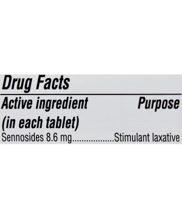 Equate Natural Vegetable Laxative Sennosides Tablets - 100 Count for Gentle Overnight Constipation Relief & Digestive Health | Fast International Shipping - Buy Online on GoSupps.com