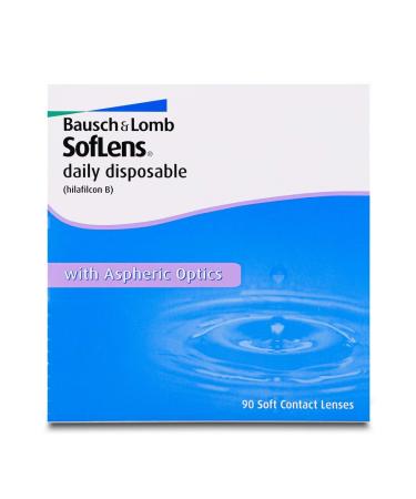 Bausch + Lomb Soflens Daily Daily daily lenses spherical contact lenses soft 90 pieces BC 8.6 mm / DIA 14.2 / -9.00 Dioptria -9.0 Dioptries - Buy Online on GoSupps.com