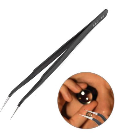 False Eyelash Tweezers Meet Demand Multiple Choices Stainless Tweezers Not Easily Deformed for Home Manicure Store Beauty Salon Salon Shop(elbow) - Buy Online on GoSupps.com