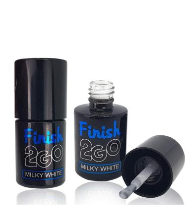 FINISH 2GO High Gloss Sealer - Milky Rose No Condensation Layer 10m Brush Bottle | Premium Sealing Solution for All Projects - Buy Online on GoSupps.com