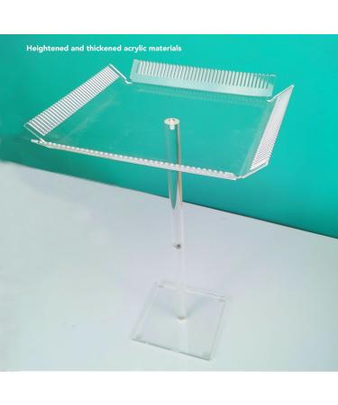 Hair Extension Holder Acrylic Hair Extension Hanger Lightweight Portable Hair Color Rack Wig Storage Hair Stands for Extensions Display Tool for Salon Home - Buy Online on GoSupps.com