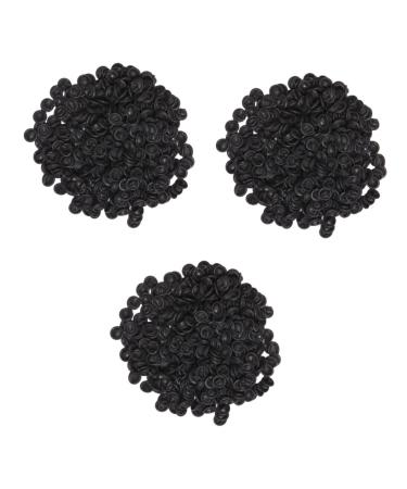 FRCOLOR Black Crib 300 Pcs Protective Fingertip Cover Toothpaste Holder Travel Latex Gloves Black Gel Finger Gloves Finger Protector Support Latex Finger Protectors Crimping Finger Cots Blackx3pcs Mx3pcs