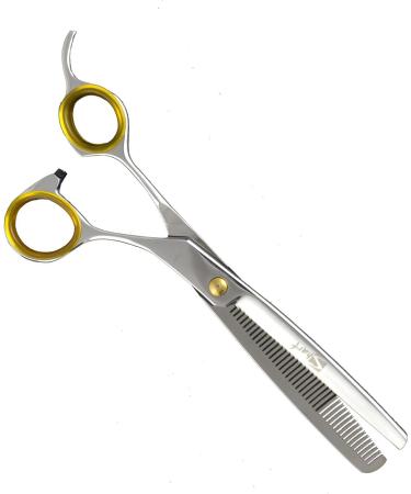 Sharf Gold Touch Pet Grooming Shear Kit - 7.5 Inch Straight & 6.5 Inch 42-Tooth Thinning Scissors - Buy Online on GoSupps.com