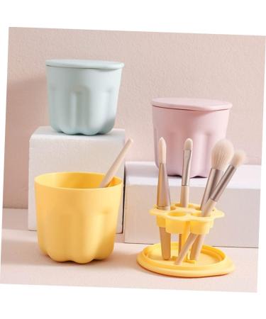 Mikinona 2 Sets Pp Washing Bowl Beauty Brush Scrubber Bowl Cleaning Bowl Cosmetic Brush Cleaning Mat Makeup Brush Makeup Tool Cleaner Silica Gel Cleaning Supplies Portable 8.5x8CM As Shown - Buy Online on GoSupps.com