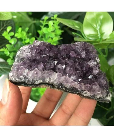 Natural Amethyst Cluster Quartz Crystal geode Specimen Crystal Natural Luster - Buy Online on GoSupps.com