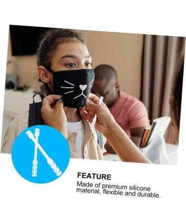 Minkissy 5 PC Mask Strap Buckle & Earring Hook Set - Adjustable Silicone Bands for Earrings - Removable Handles & Accessories for Comfortable Wear - Buy Online on GoSupps.com