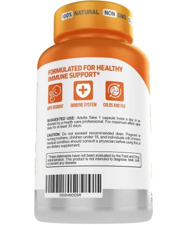 Liposomal Vitamin C Capsules 1500mg Immune Support Supplement | Immune System Health | High Absorption Vitamin C | Contains Collagen | 120 Vegan Capsules Non-GMO 120 Count (Pack of 1) - Buy Online on GoSupps.com