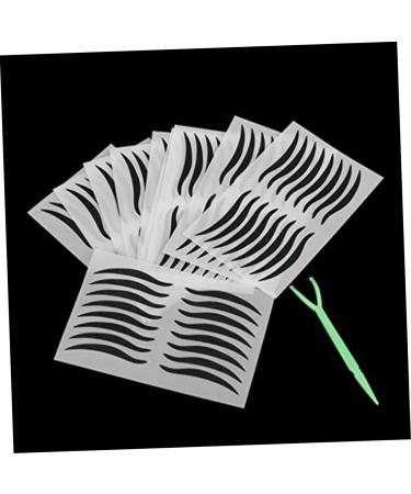 OHPHCALL 80 Pairs Eyeliner Eyeshadow Sticker Temporary Eye Liner Crease Smoky Eyeliner Stickers Adesivo Black - Buy Online on GoSupps.com