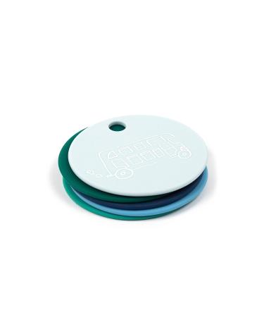 Bella Tunno Teething Flashcards: Soft & Easy Grip Baby Teether for Soothing Gums - Non-Toxic BPA-Free Silicone Teething Toy - Born to Ride - Buy Online on GoSupps.com