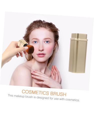 Didiseaon Professional Makeup Brush Cosmetics Brush Fashion Blush Brush Makeup Powder Brush Highlight Miss Banana Clip 2.7*2.7cm Golden - Buy Online on GoSupps.com
