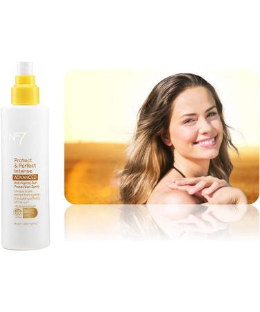 No7 Protect & Perfect Intense ADVANCED Anti-Ageing Sun Protection Spray SPF 30 200ml - Buy Online on GoSupps.com