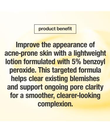 CONTROL CORRECTIVE Clear Med 5% Acne Treatment Lotion 2.5 Oz - Helps Clear & Control Breakouts Benzoyl Peroxide To Improve Efficacy And Dry Up Blemishes For Acne-Prone Skin - Buy Online on GoSupps.com