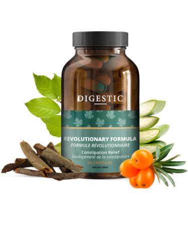 Digestic - Laxative for Constipation Stool Softener for Bloating and Gas 1 Bottle