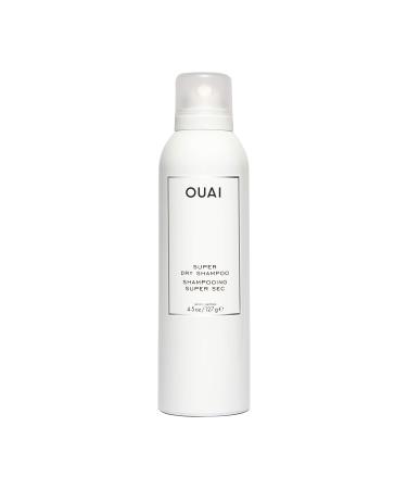 OUAI Super Dry Shampoo. Cleanse, Remove Product Buildup and Refresh Hair without Water. Adds Instant Volume and Shine to Fine, Oily Hair. Free from Parabens and Sulfates (4.5 oz)