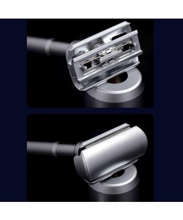 Yinhing Manual Beard Trimmer with Sharpness Versatile Portable Beard Care Tool for Men Silver Design for Travel and Use Type 1 Silver Type 1 - Buy Online on GoSupps.com