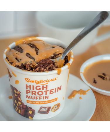 Bootylicious High-Protein Muffin 12-Pack | 25g Protein | 7g Net Carbs | 1.86-1.76oz Cup | Variety Pack - Buy Online on GoSupps.com