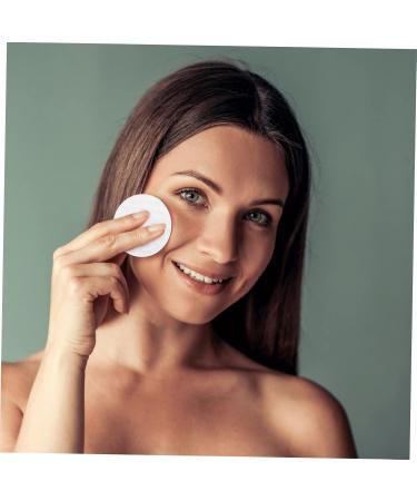 HONMEET 1 Round Cotton Pad Makeup Remover Pad Makeup Rounds Cotton Facial Discs Pads Cleansing Wipes Pad Makeup Cotton Pads Exfoliating Pads Pure Cotton White Make up - Buy Online on GoSupps.com