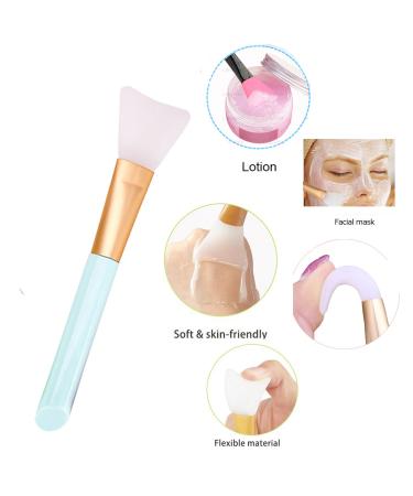 4 in 1 Silicone Face Mask Mixing Bowl Set | Brush Spatula & Tool for DIY Clay & Mud Masks - Buy Online on GoSupps.com