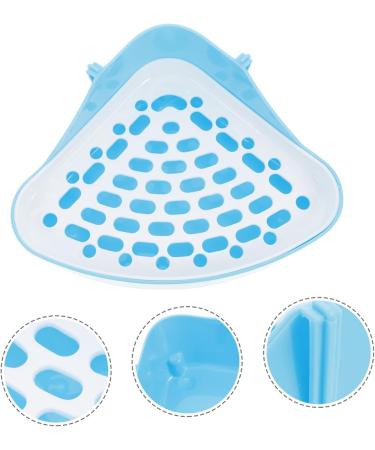 INOOMP 3pcs Box Pet Urinal Potty Bunny Bedding Rabbit Pet Toilet Mini Bunnies Guinea Pig Litter Blue Abs 24.5X18.5cmx3pcs Bluex3pcs - Buy Online on GoSupps.com