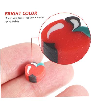 Shop Lurrose 1400 Pcs Fruit-Shaped Nail Jewelry & Polymer Sound Beads - Colorful Turtle Earrings for Creative Crafts - Buy Online on GoSupps.com