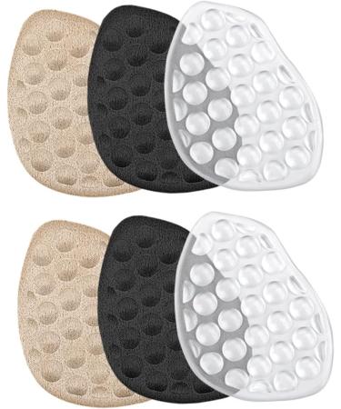 NOLITOY 12 Pairs High Heels Forefoot Pads | Support Insoles & Heel Grips for Women | Comfortable Shoe Inserts for Plantar Pain Relief - Buy Online on GoSupps.com