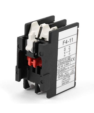 Ladn11 Auxiliary Contact Open Close Auxiliary Contact Stable Practical Convenient Portable Light Weight for Electronic Component Ac Contactor - Buy Online on GoSupps.com