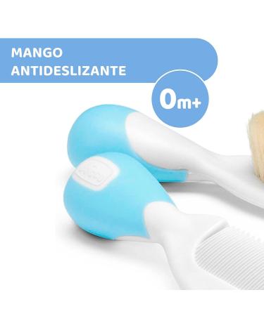 Chicco 06569.20 Blue Brush and Comb Set - Stylish and Practical - Buy Online on GoSupps.com