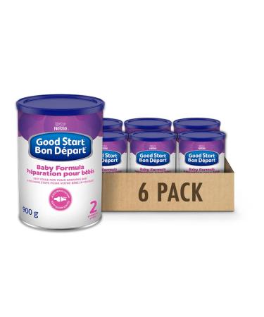 GOOD START Stage 2 Baby Formula Powder 6+ Months 900g 6 Count Packaging May Vary
