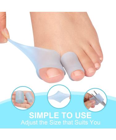 Sumiwish Toe Self Protectors - 18-Pack Silicone Toe Caps for Blisters & Pain Relief | Blue & Medium - Prevent Ingrown Toenails Corns & Calluses - Buy Online on GoSupps.com