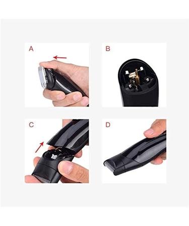 Pro Hair Clipper Cordless Rechargeable Haircutting Kit & Trimmer With Titanium And Ceramic Blades Portable And Light Weight - Buy Online on GoSupps.com