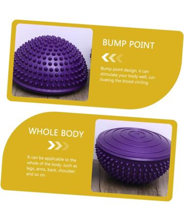 CLISPEED Durian Ball - PVC Outdoor Fitness - 16x16x8CM - Purple & Violet - International Shipping - Buy Online on GoSupps.com
