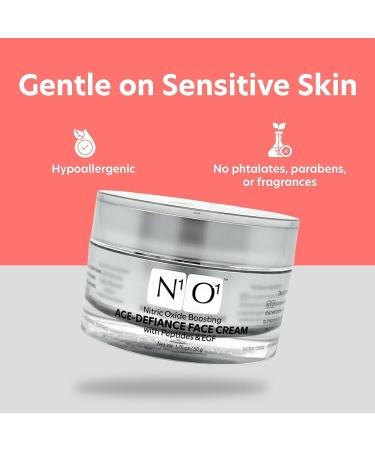 Moisturizer Face Cream - Day & Night Face Moisturizer with Nitric Oxide Peptide Complex Epidermal Growth Factor - Tightening & Firming Skin Care Products for Wrinkles Dark Spots - 1.75 oz. - Buy Online on GoSupps.com