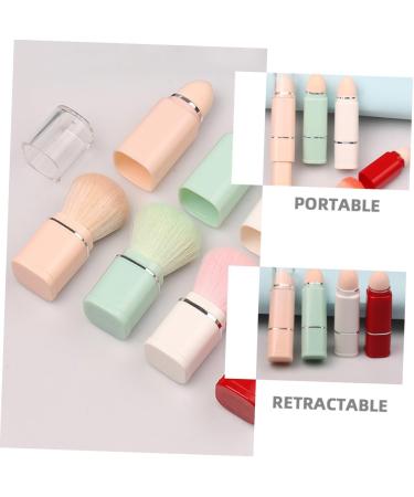 FOMIYES 2 in 1 Makeup Brush Portable Makeup Retractable Blush Brush Travel Face Blush Brush Blush Makeup Brush Makeup Brush for Face Blush Powder Blush Brush Miss Paint Make up Plastic - Buy Online on GoSupps.com