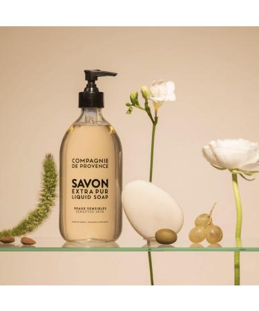 Compagnie de Provence Solid Face Cleanser for Sensitive Skin - 3 Oz Bar - Gentle & Nourishing | International Shipping Available - Buy Online on GoSupps.com