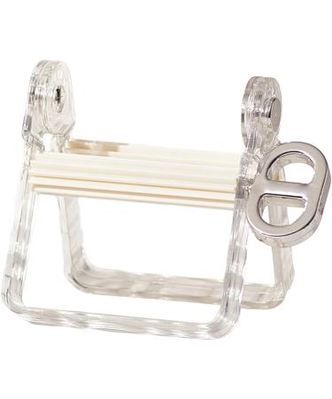 Plastic Toothpaste Tube Squeezer Bathroom Rolling Toothpaste Wringer Roller Multifunctional Paint Tube Rolling Holder Toothpaste Dispenser White - Buy Online on GoSupps.com