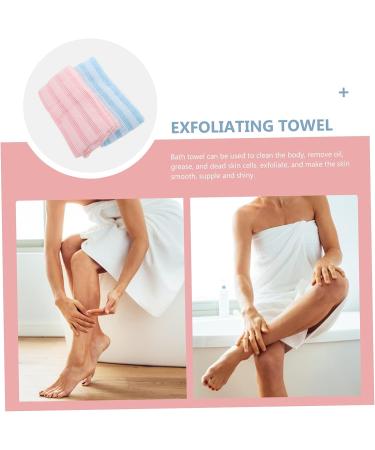 Healvian Bath Towel Set - Back Strip Cleaning Towels for Adults | Shower Loofah & Massager | Exfoliating Body Scrubbers - Buy Online on GoSupps.com