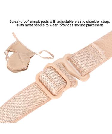 Cotton Underarm Sweat Pads - Reusable Armpit Sweat Guards (2Pcs) - Buy Online on GoSupps.com