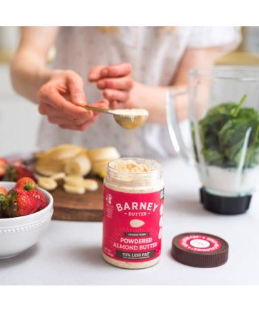 Barney Butter Unsweetened Almond Butter Powder - 8 oz | Healthy Protein Boost - Buy Online on GoSupps.com
