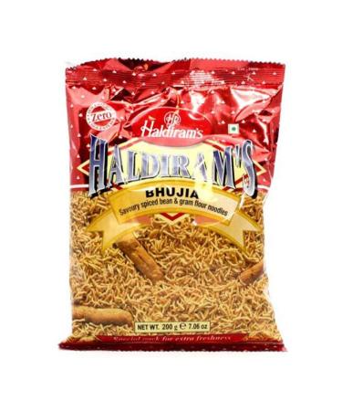 Haldiram's Popular Indian Savouries / Treat for Every Occasions - Bhujia Masala 200G-(Pack of 10)